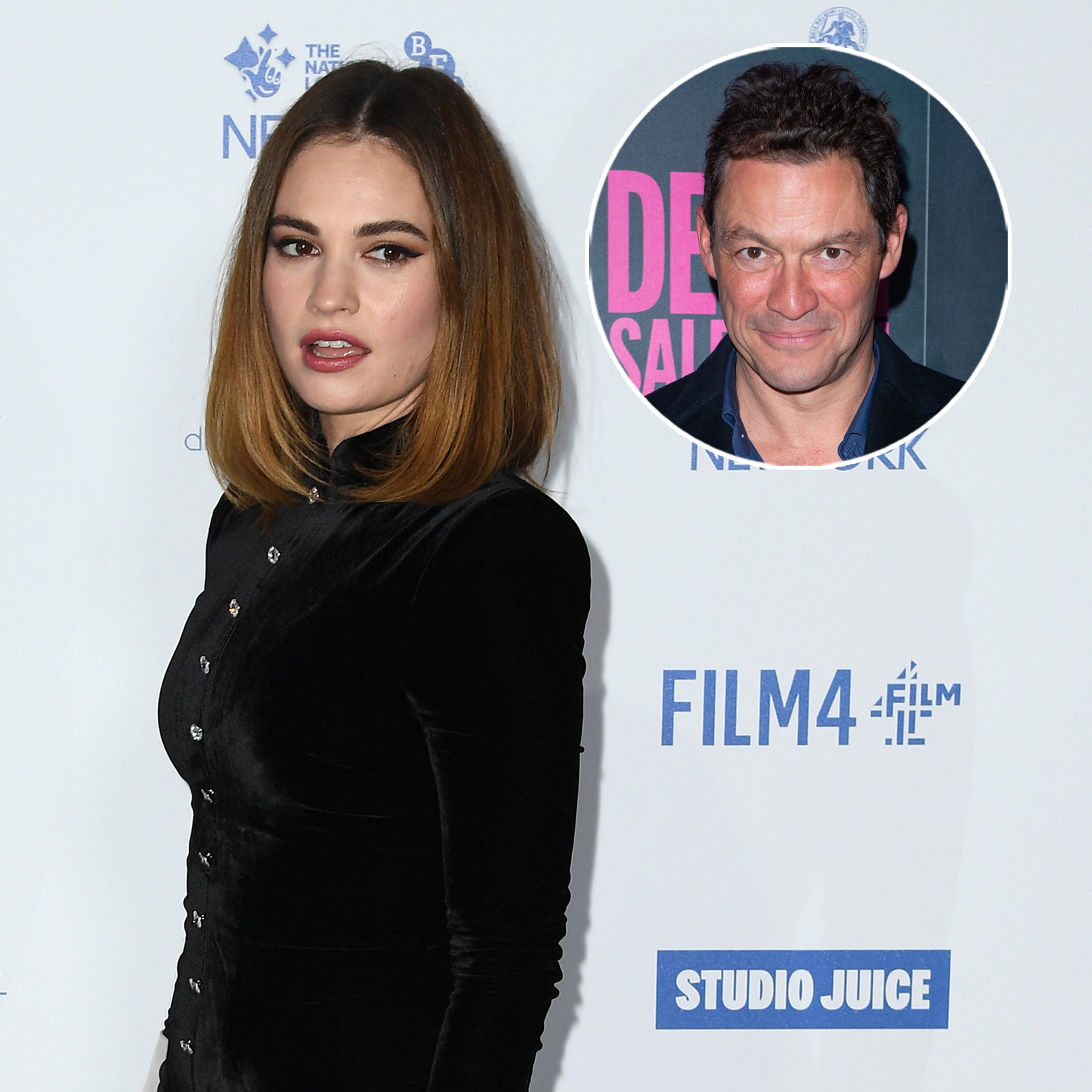 Lily James Cancels Today Show Appearance After Viral Dominic West Photos