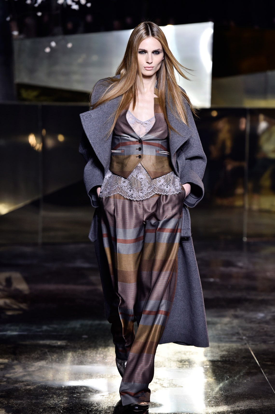 Celebrity Sightings At Paris Fashion Week Fall Winter 2016