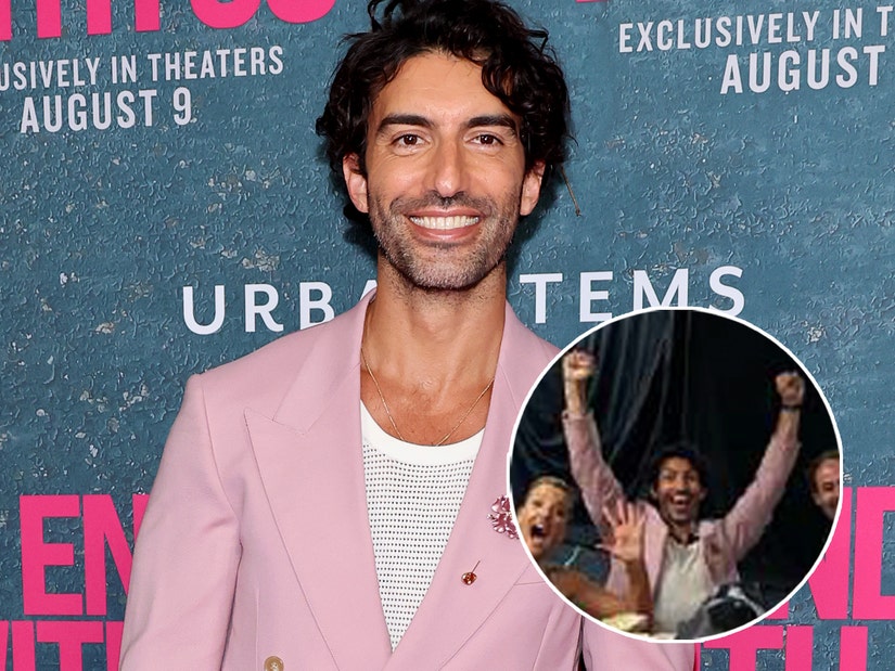 Photos of Justin Baldoni 'Being Held' in 'Basement' to Avoid Blake Lively at Movie Premiere Surface