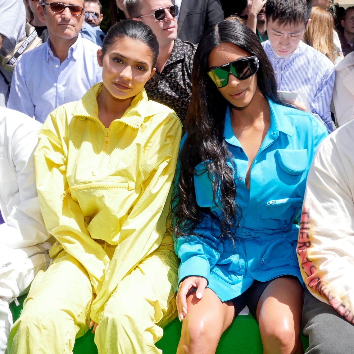 Kimye, Kylie Jenner & Travis Scott Travel to Paris for Louis Vuitton Runway  Show