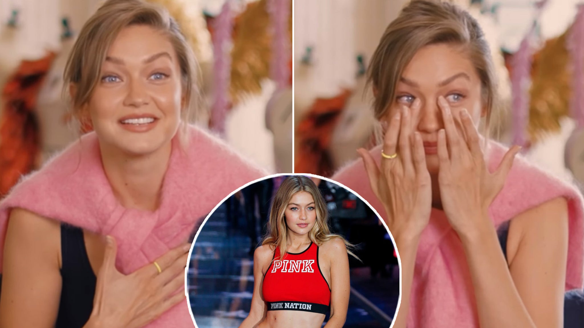 Gigi Hadid Breaks Into Tears Recalling 'Hard' Criticism After 2015 Victoria's Secret Fashion Show Debut