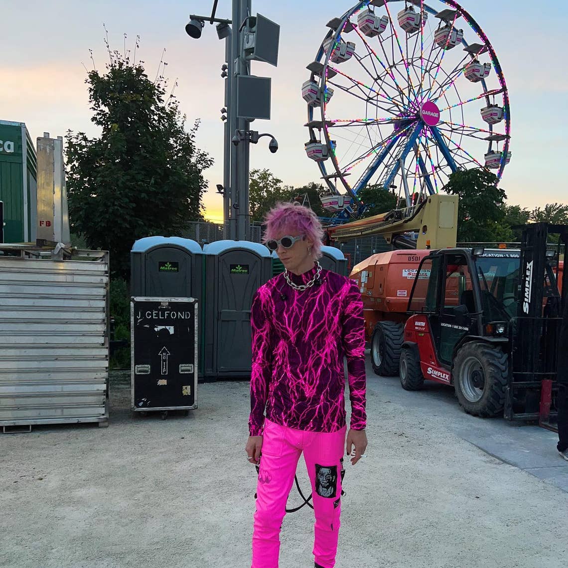 Celebs seen at lolla