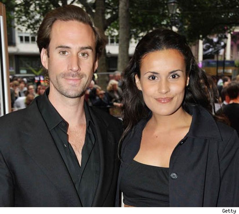 Fiennes' wife, Swiss model Maria Dolores Dieguez, gave birth to a baby...