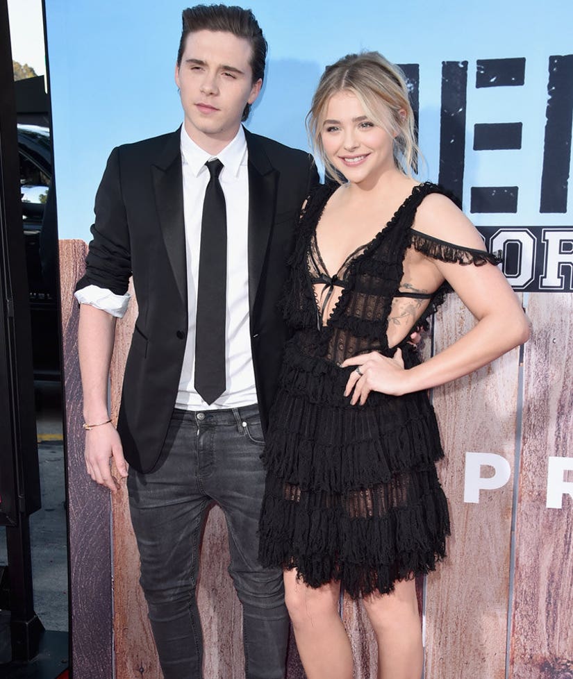 Chloe Grace Moretz and Brooklyn Beckham