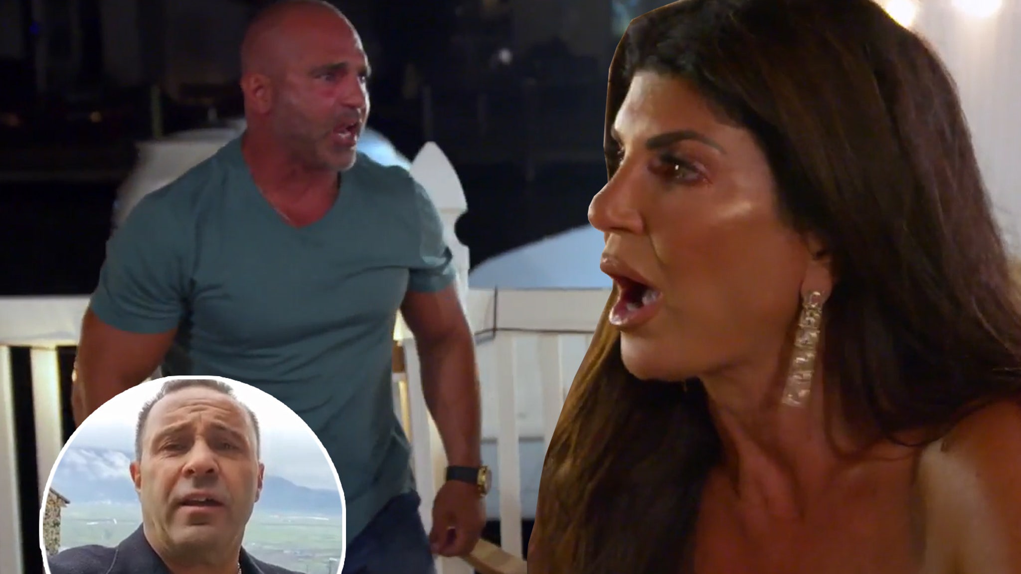 Teresa Giudice and Joe Gorga of RHONJ erupt in a massive fight for Joe Giudice