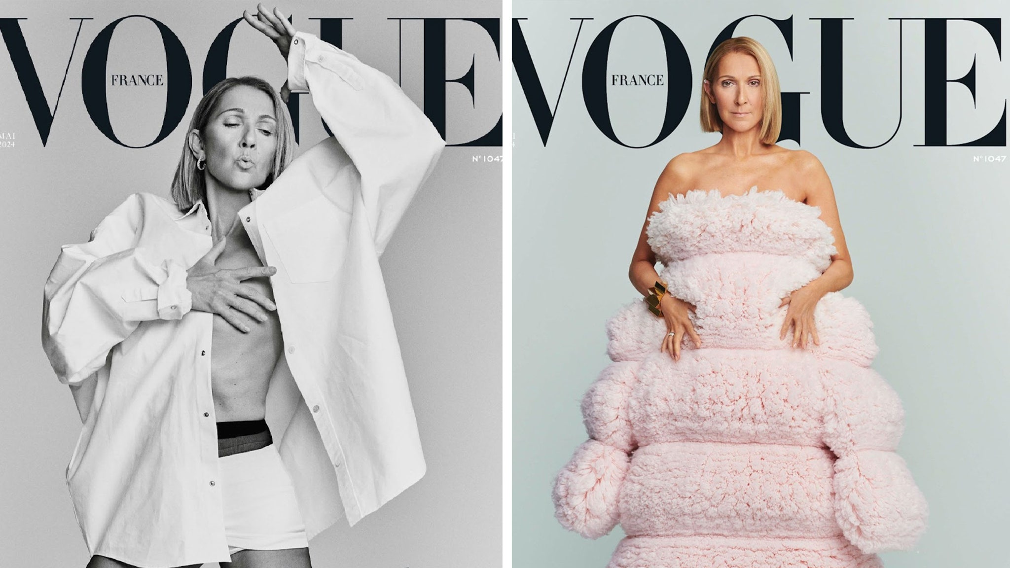Celine Dion vertelt over haar gevecht met het Stiff Person Syndrome terwijl ze de Franse Vogue coverde
