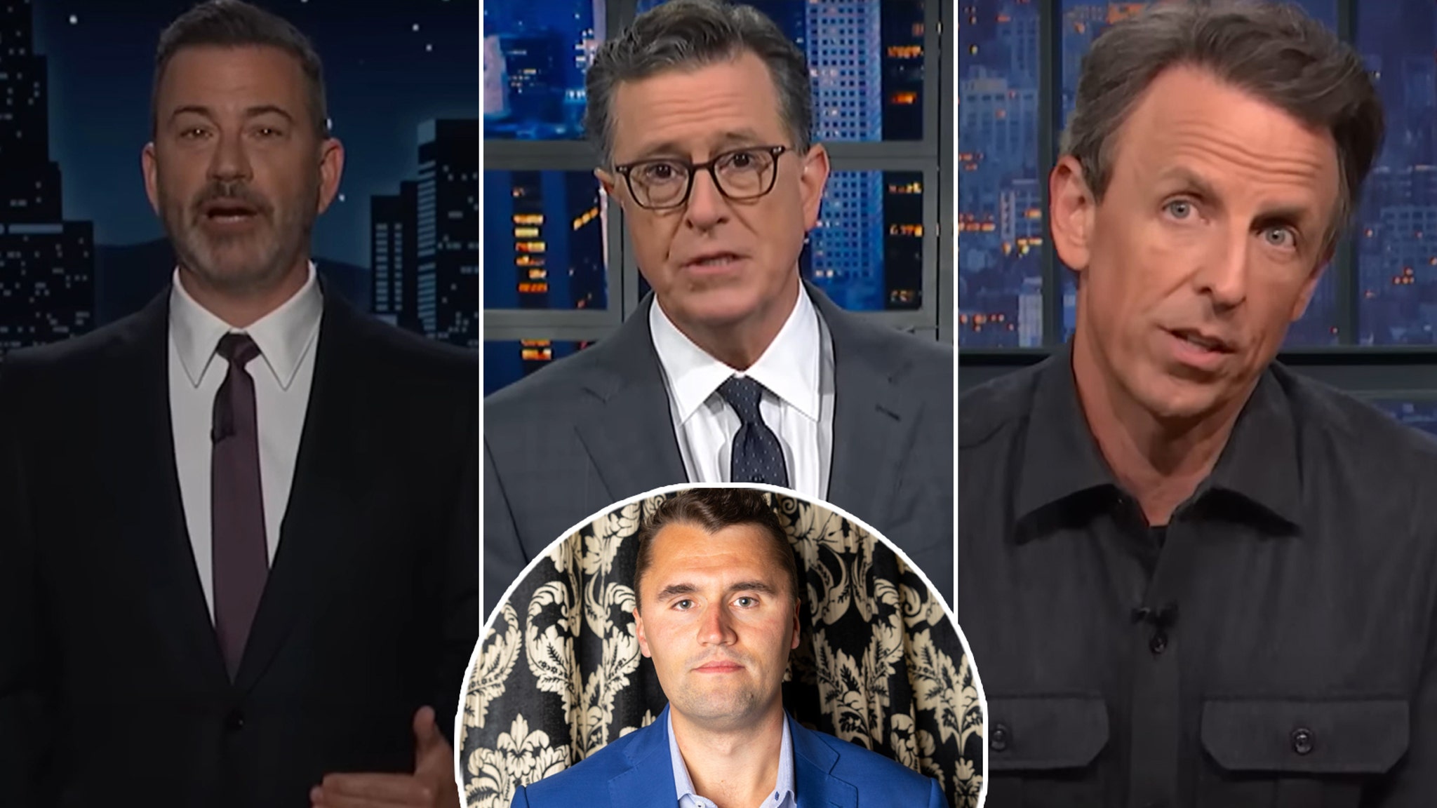 Late-Night Hosts React to Charlie Kirk’s Death, Condemn Political & Gun Violence