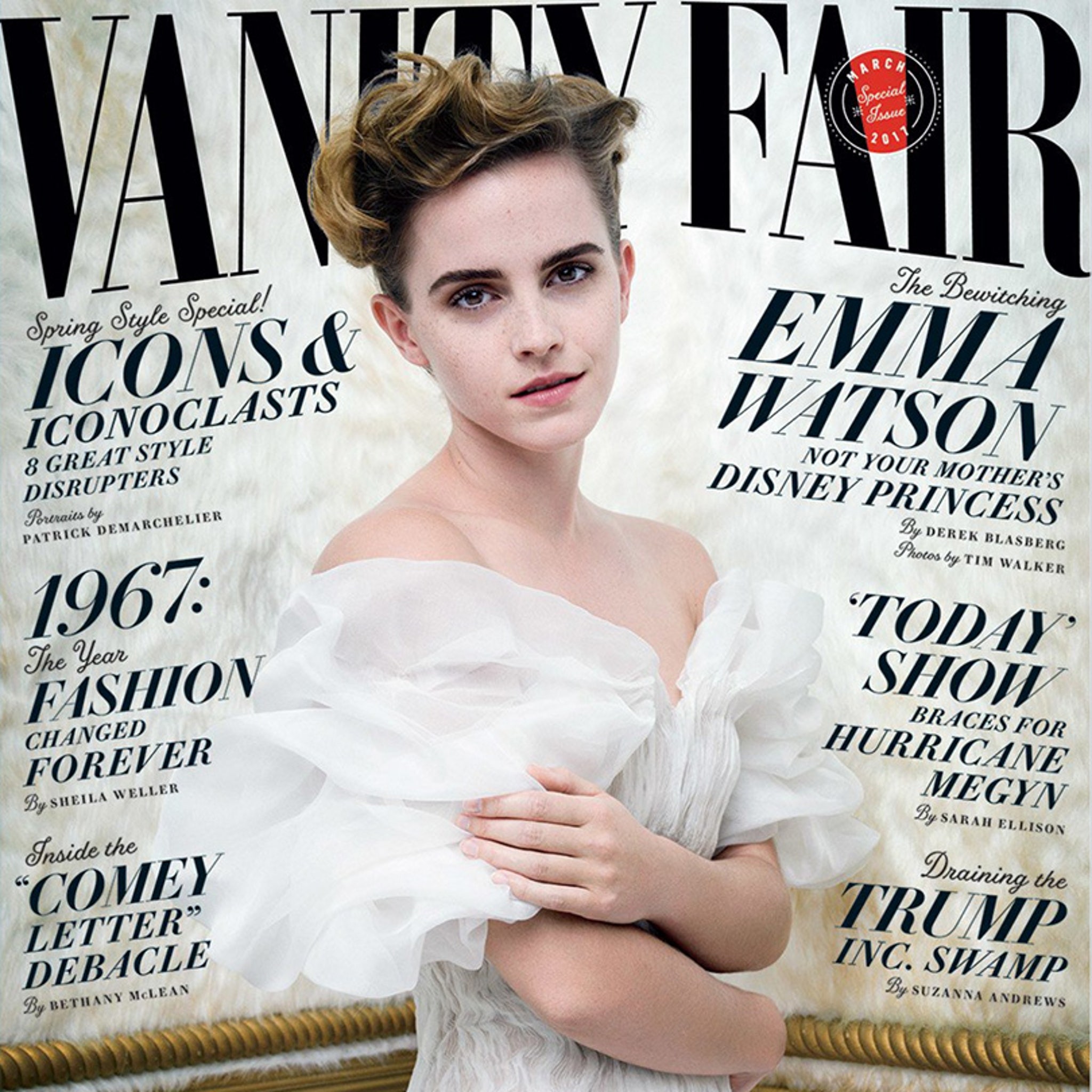 Critics Blast Emma Watsons Feminist Hypocrisy Over Underboob in Vanity Fair (Photo)