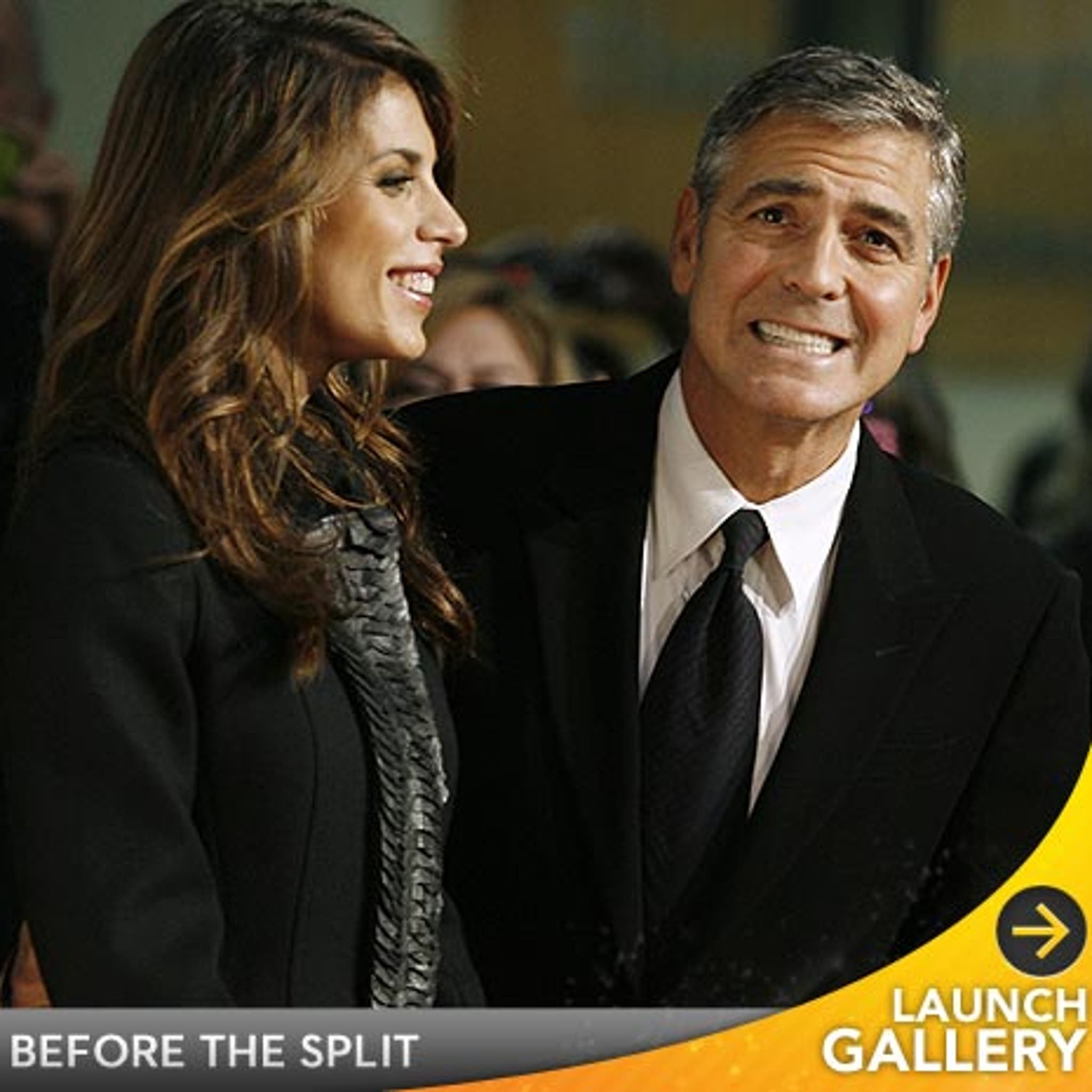 George Clooney & Elisabetta Canalis Split!