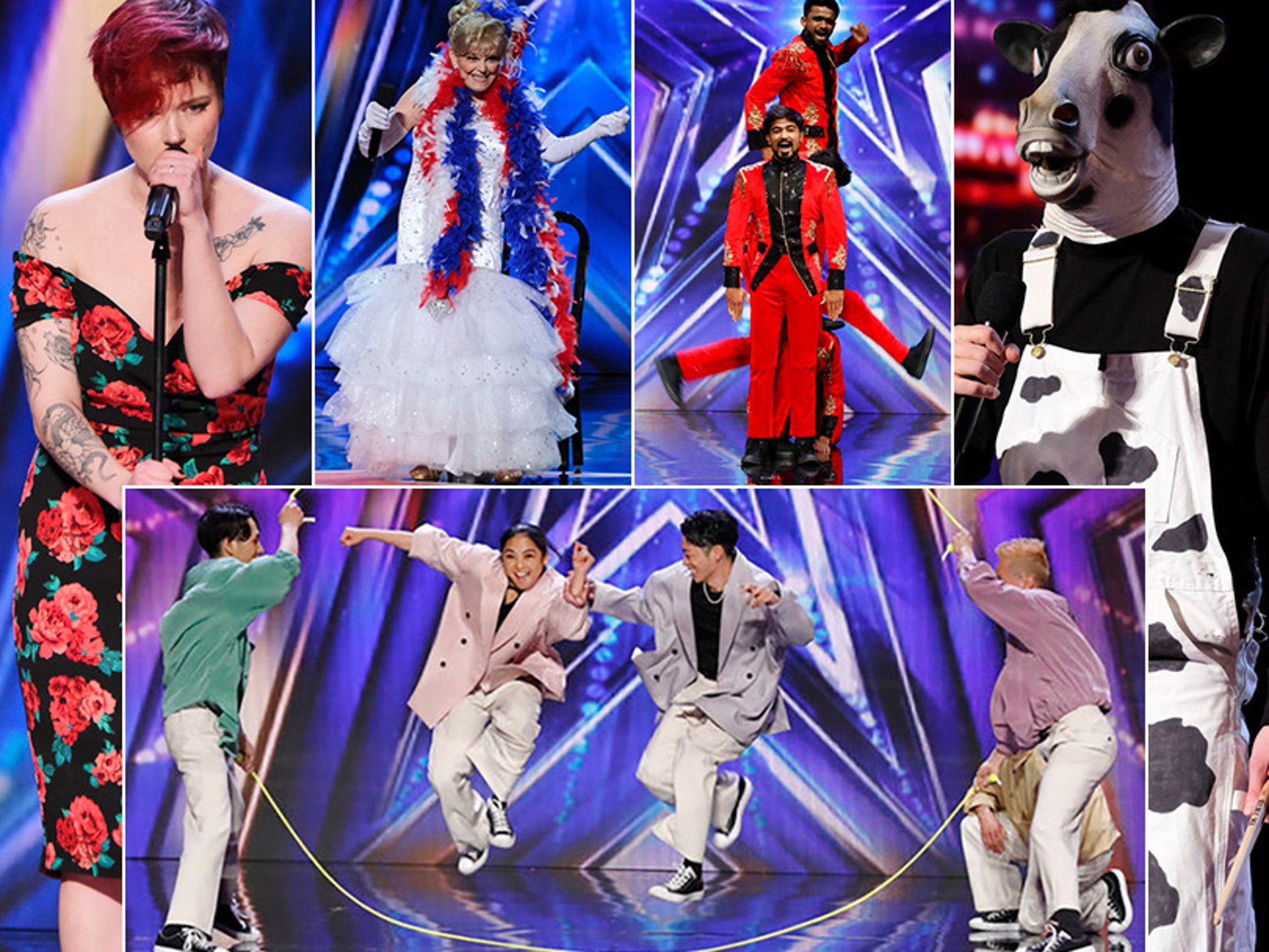 Who are the wildcard acts on America's Got Talent?