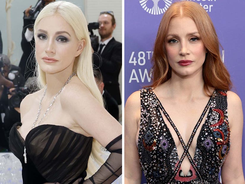 Jessica Chastain Is Unrecognizable As She Goes Blonde To Met Gala