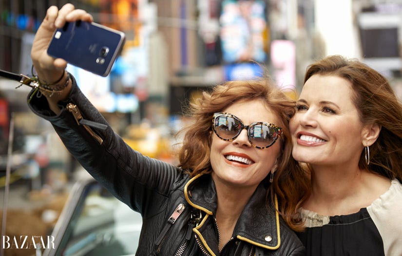 Susan Sarandon and Geena Davis have 'Thelma & Louise' reunion