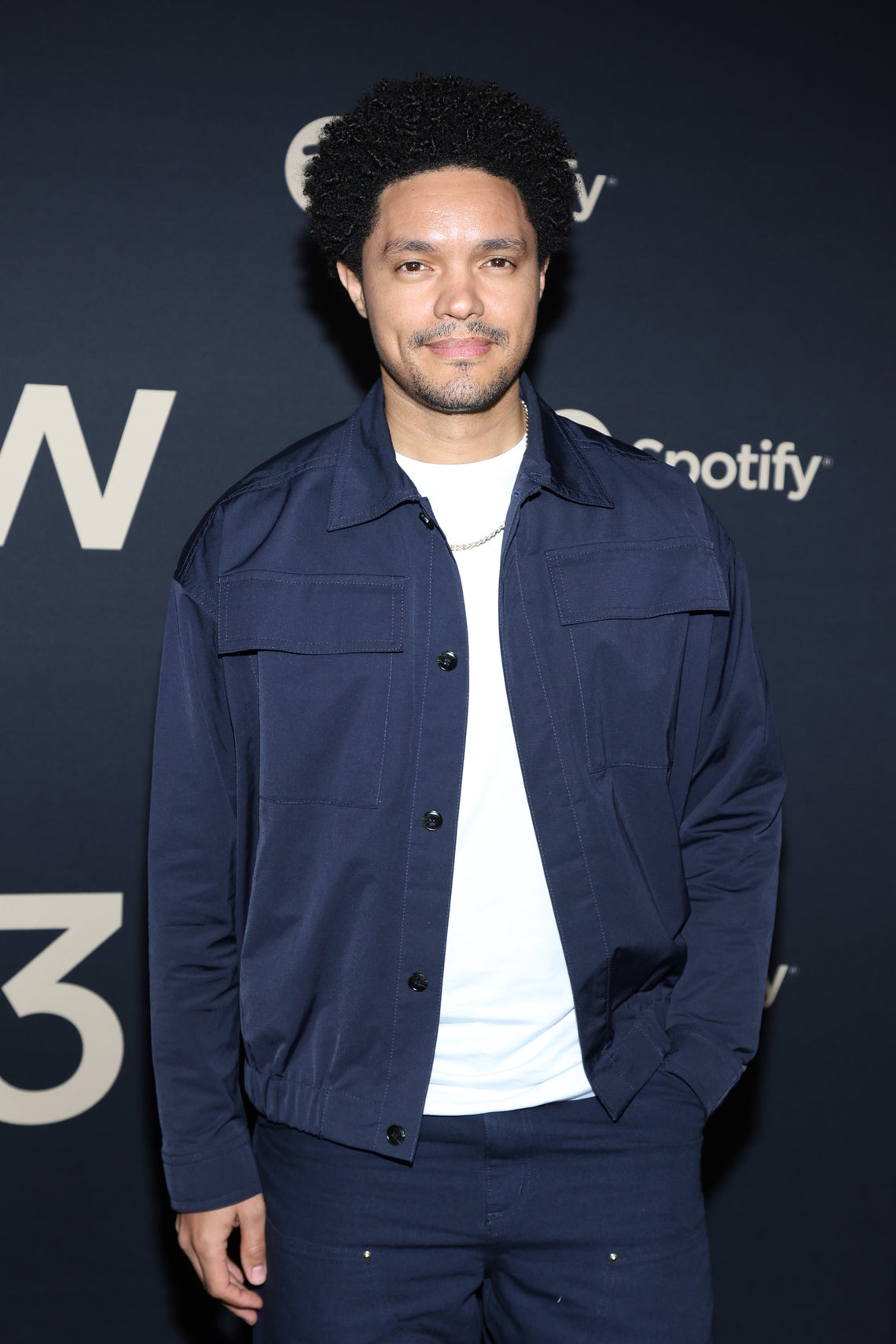 Trevor Noah attends the 2023 Spotify Best New Artist Party at Pacific Design Center on February 2, 2023 in West Hollywood, California.