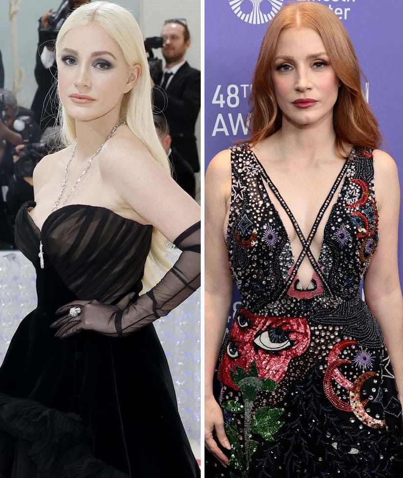 Jessica Chastain Is Unrecognizable As She Goes Blonde To Met Gala