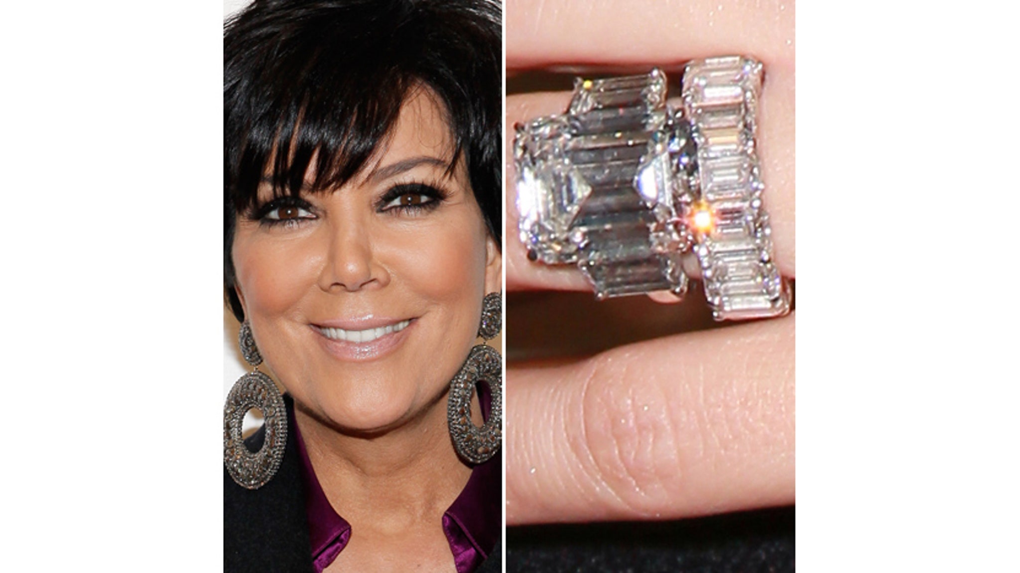 Kris Jenner Kim Kardashian's Ring Isn't Worth 2 Million!