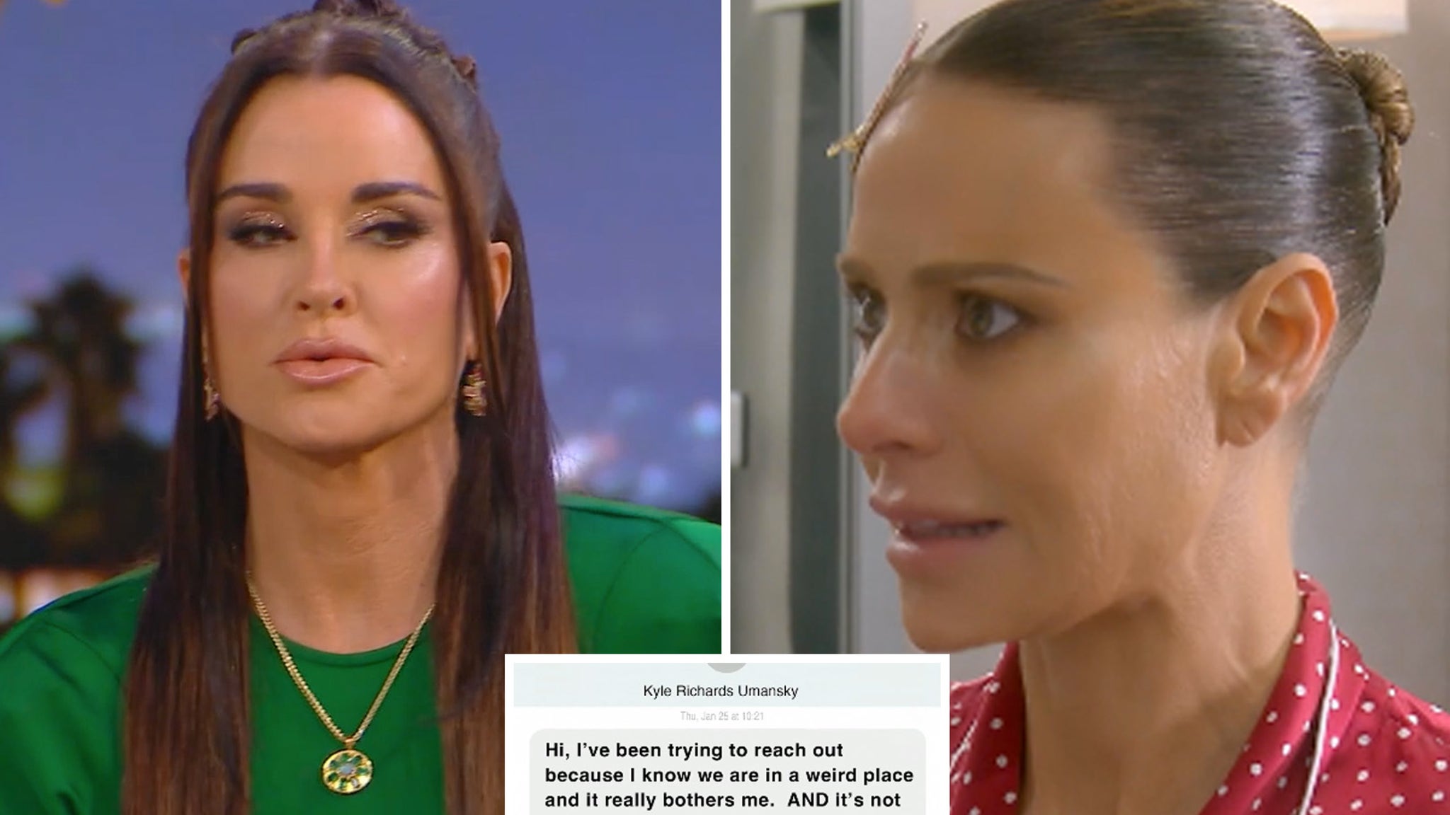Dorit Kemsley Exposes Kyle Richards Text Trying to 'Silence' Her, Calling RHOBH 'Toxic'