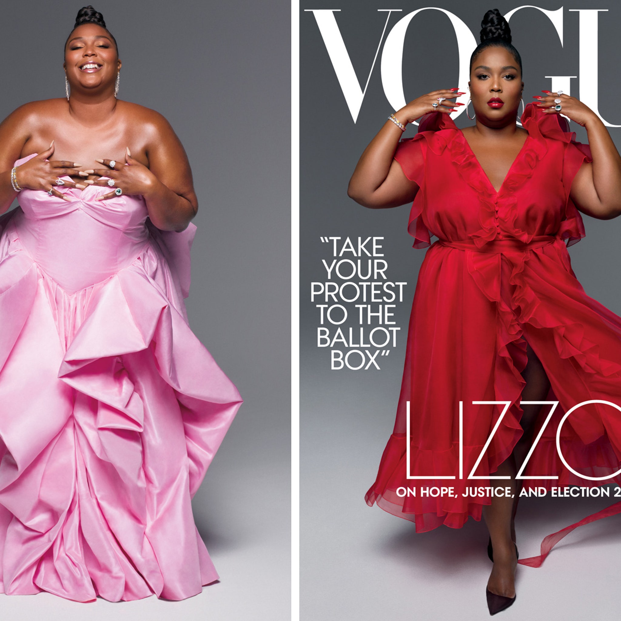 Lizzo on Challenging the Body Positivity Movement in Vogue