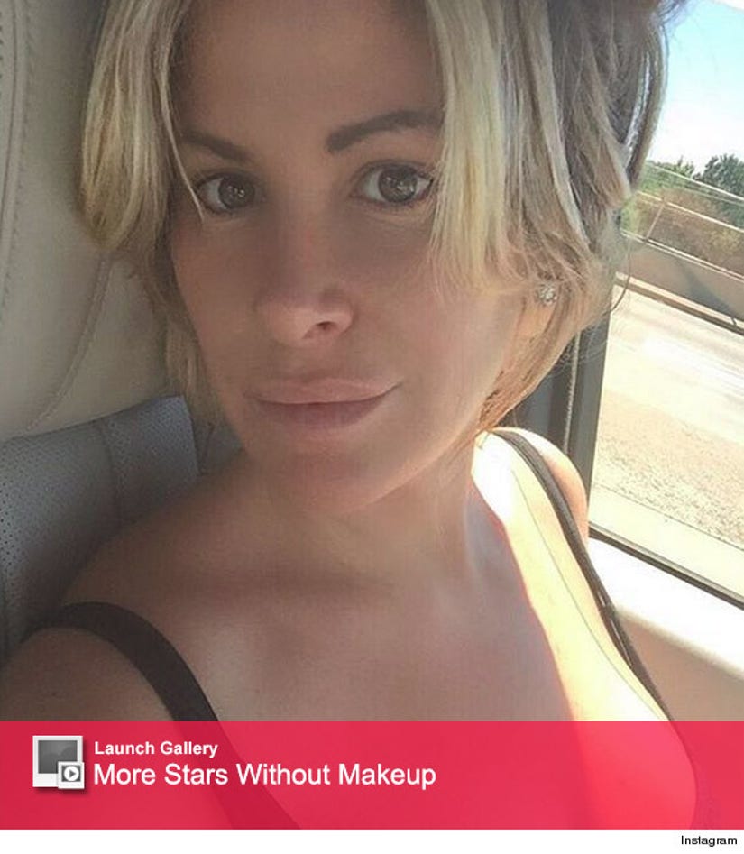 kim zolciak without wig and makeup