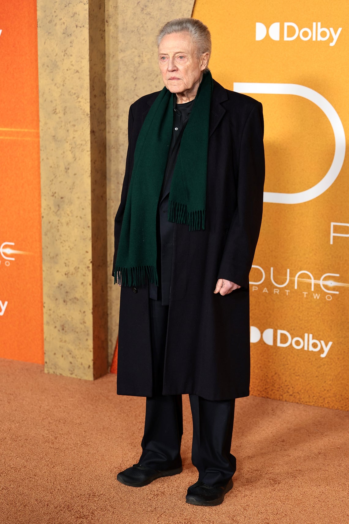 Christopher Walken attends the "Dune: Part Two" premiere at Lincoln Center on February 25, 2024 in New York City.
