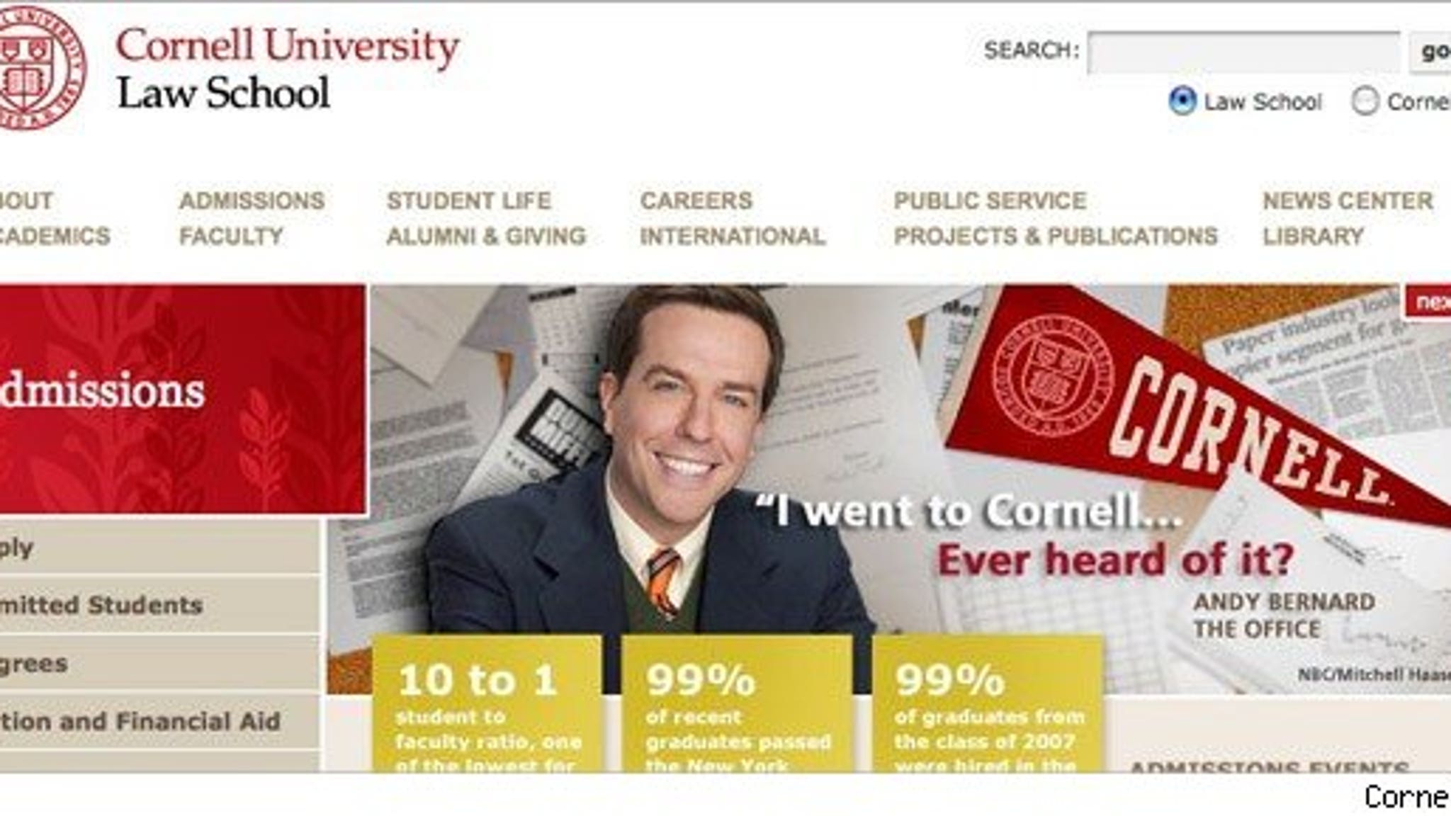 Office' Star -- The Face of Cornell Law