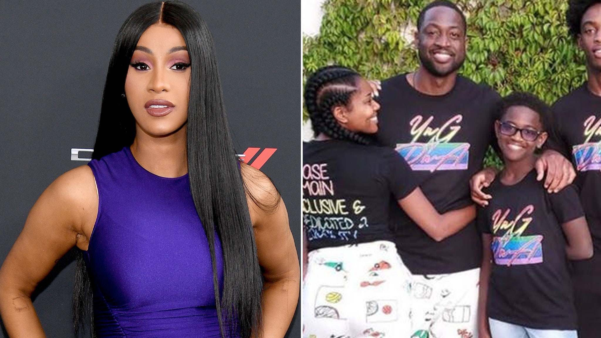 Cardi B Shares Support For Dwyane Wade And Gabrielle Union S Transgender Child Zaya