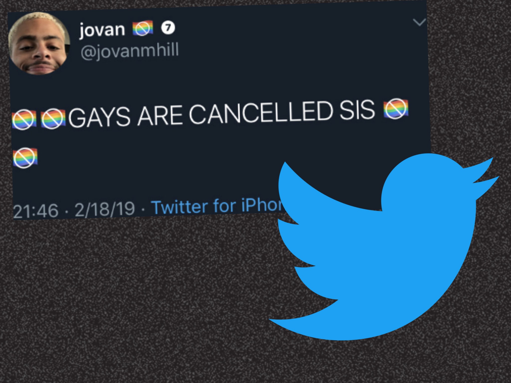 No homo twitter