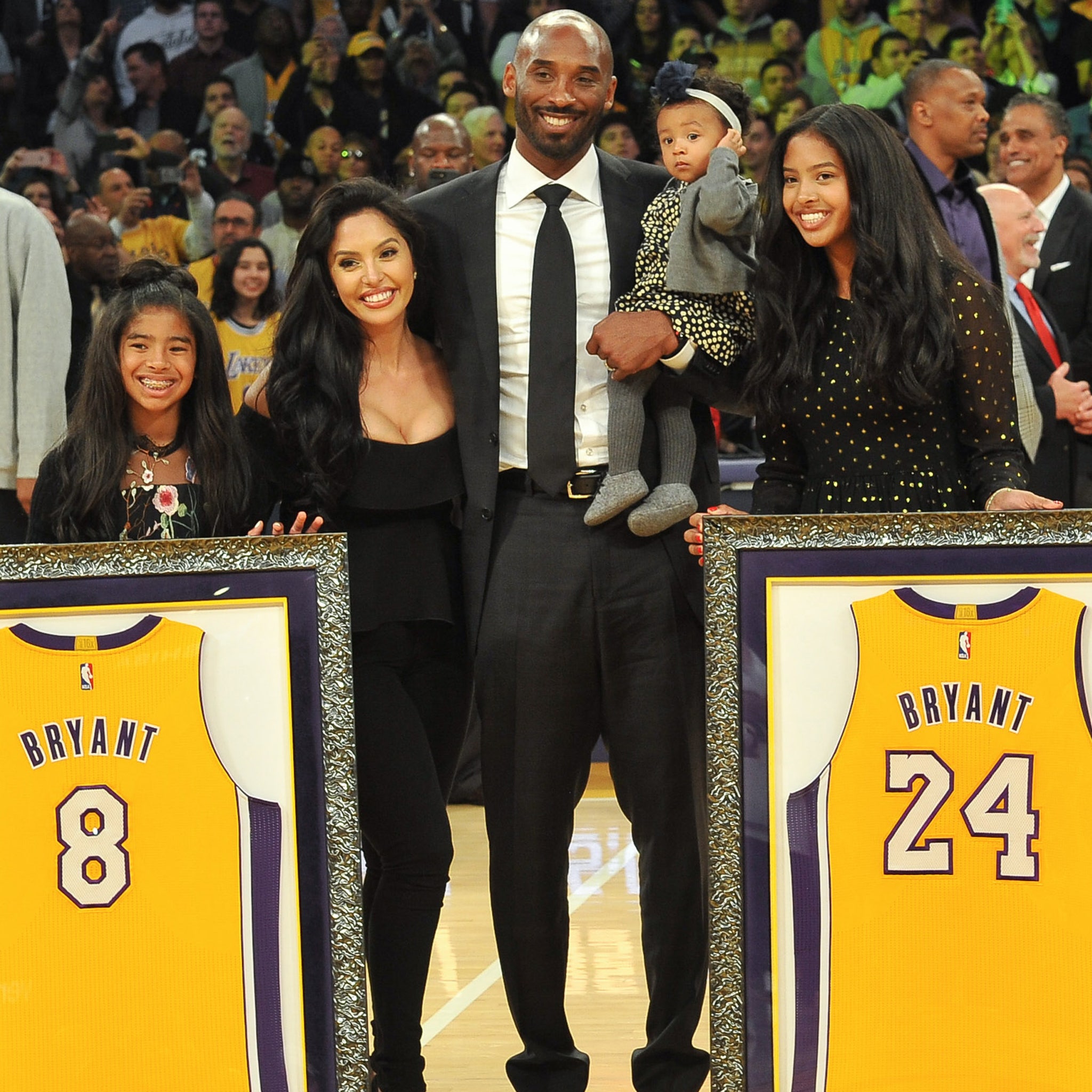 LeBron James Honors Kobe Bryant's Wife, Daughters After Game 2 Win