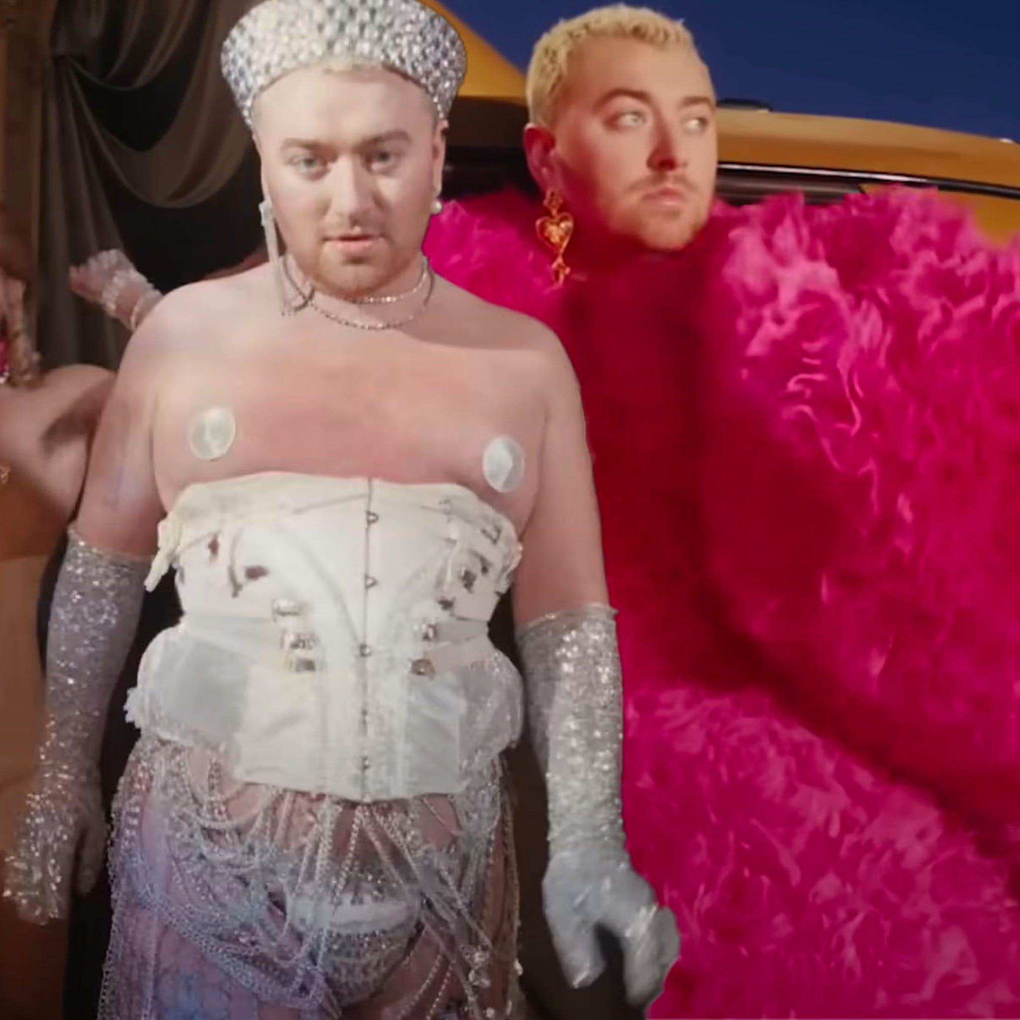 Sam Smith Posts About Their Music Video Outfits Following Backlash