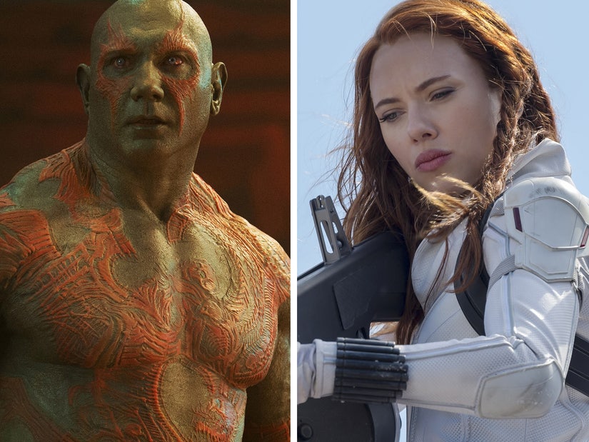 Dave Bautista Weighs In on Scarlett Johansson's Disney Battle With Drax  Movie Mention