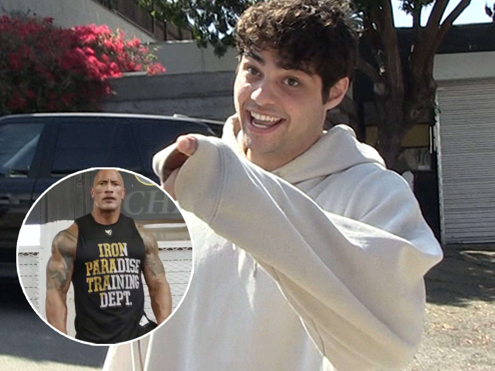 Noah Centineo Admits He Could Not Keep Up With The Rock Training For Black  Adam