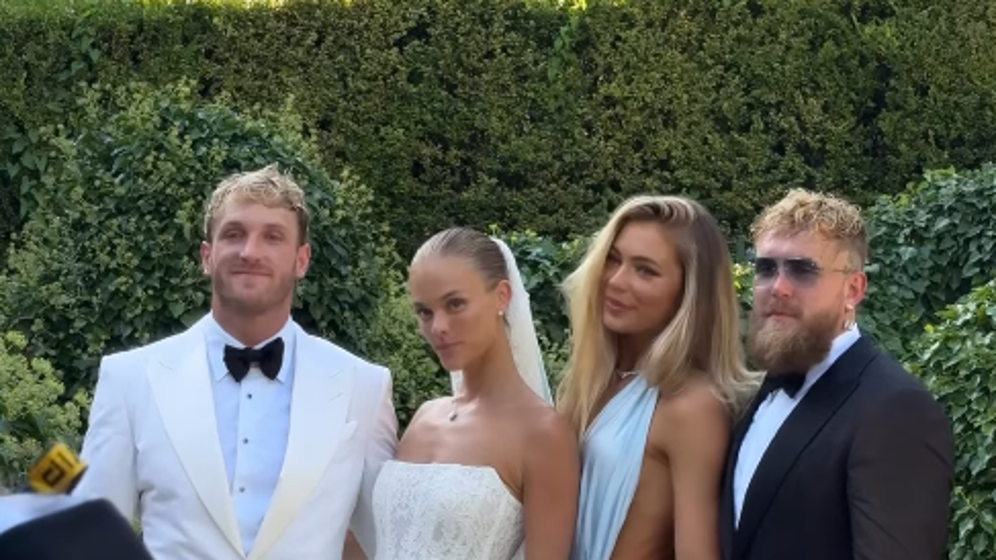 Jake Paul Gives Glimpse Into Brother Logan Paul's Wedding