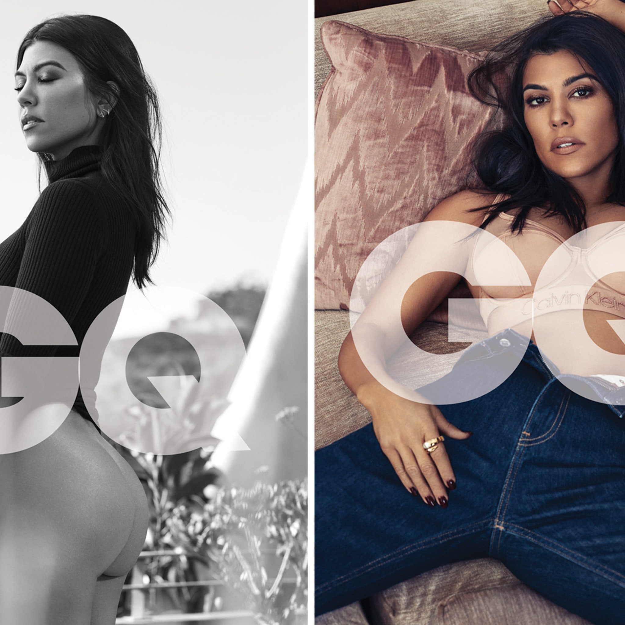 Kourtney Kardashian Bares Her Booty for GQ Mexico, Reveals Why She Loves  Going Nude