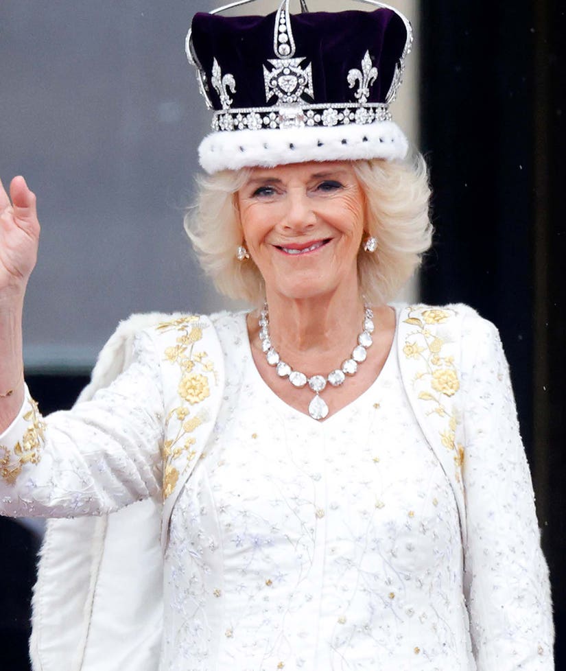 All the Hidden Details of Queen Camilla's Coronation Outfit