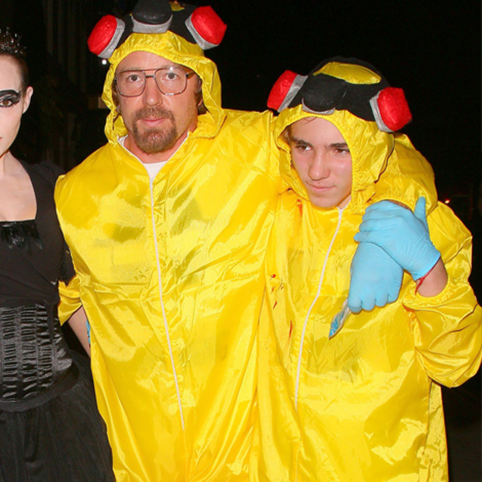 Guy Ritchie & Rocco Go As Breaking Bad For Halloween