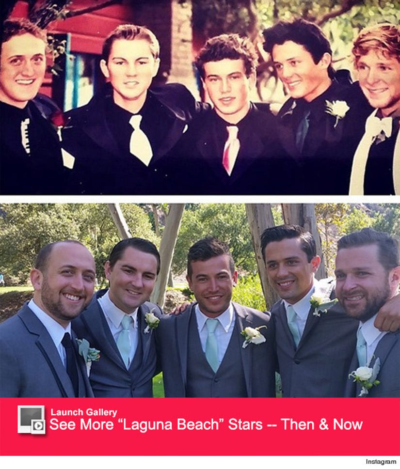 Lauren Conrad Reunites With Laguna Beach Pals at Friend's Wedding