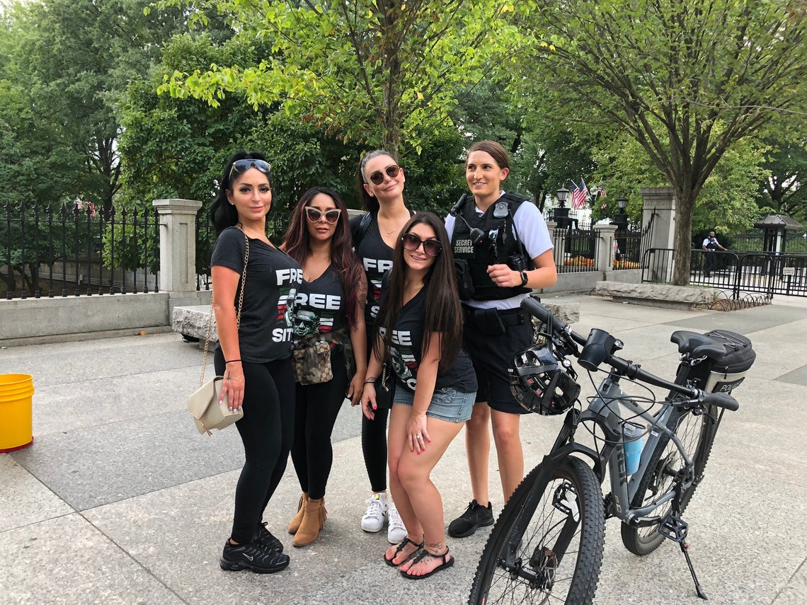 The Ladies of 'Jersey Shore' Take to D.C. to Help 'Free Sitch