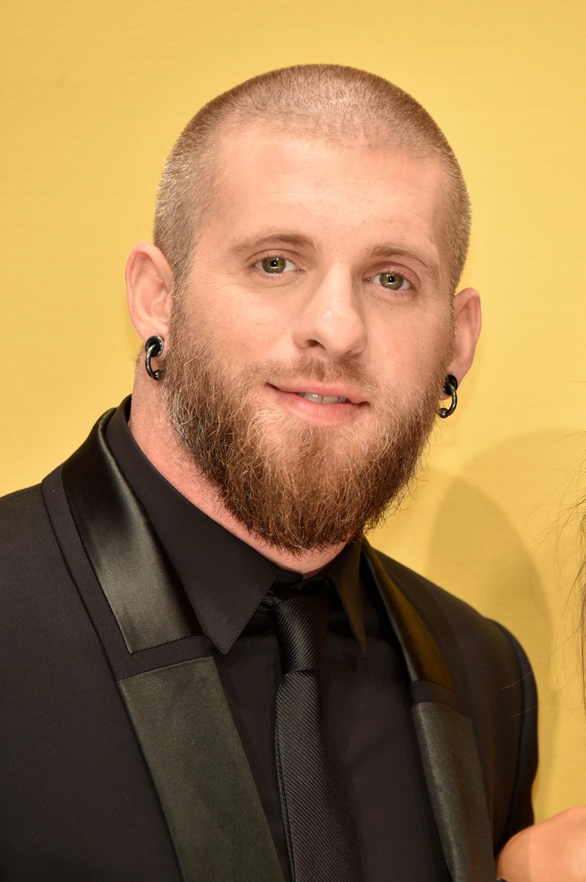 Brantley Gilbert attends the 50th annual CMA Awards at the Bridgestone Arena in Nashville, Tennessee (November 2, 2016).