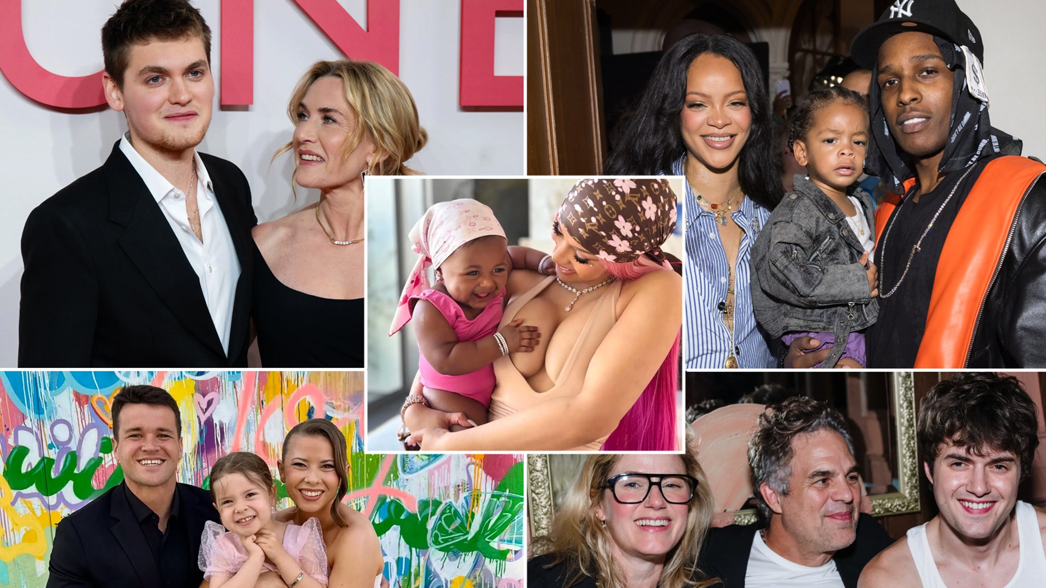 Brandi Glanville's Two Sons with Eddie Cibrian Tower Over Her on Red Carpet