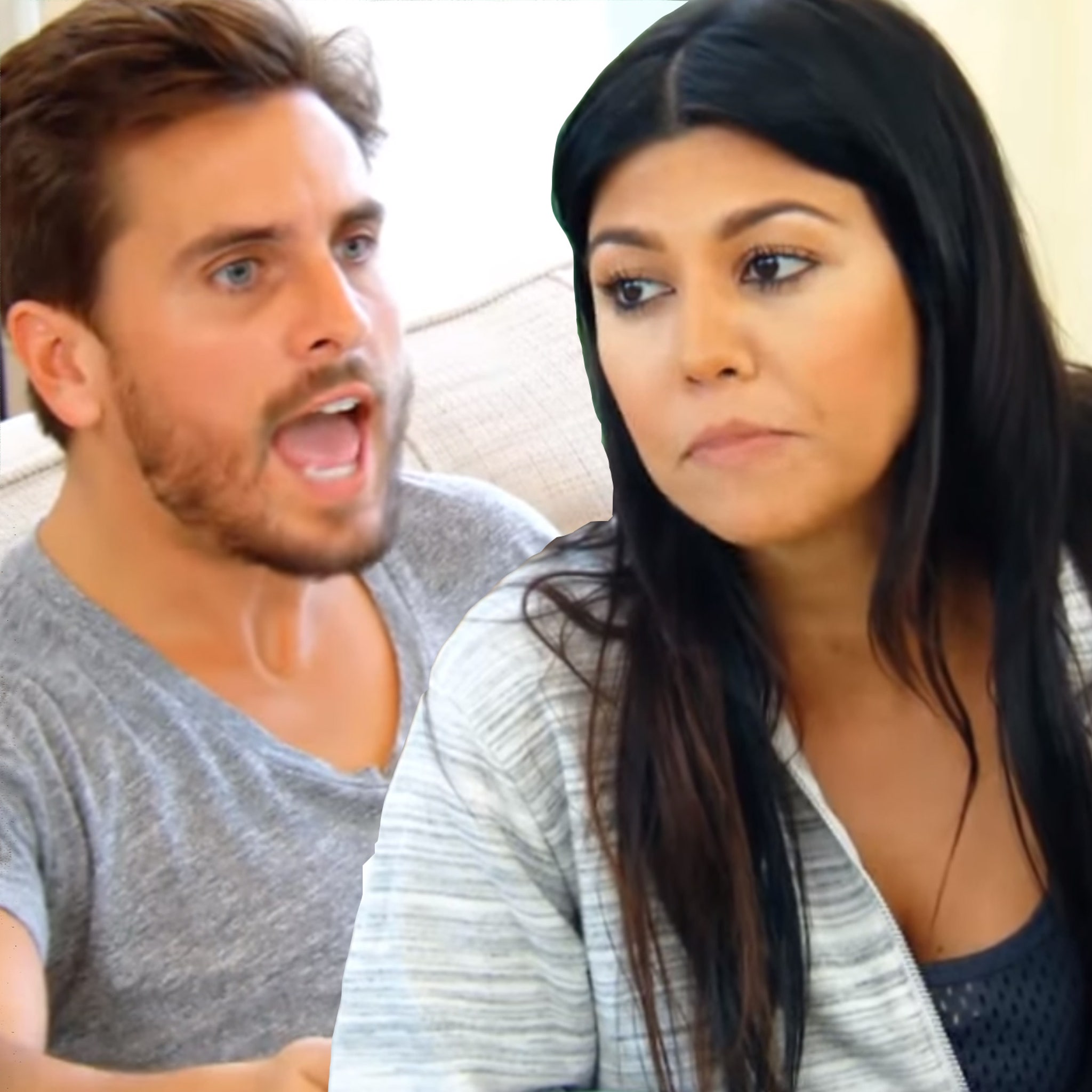 5 Of Kourtney Kardashian And Scott Disick S Most Epic Fights