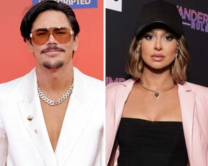 Lala Kent is NOT happy after some questionable photos of her Vanderpump  Rules co-star Tom Sandoval recently surfaced. Swipe ➡️➡️