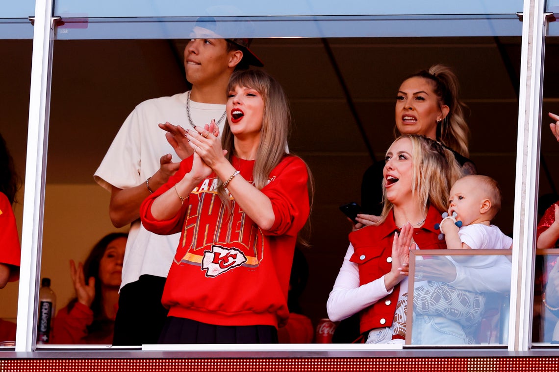 Every Time Taylor Swift Supported Travis Kelce at a Game