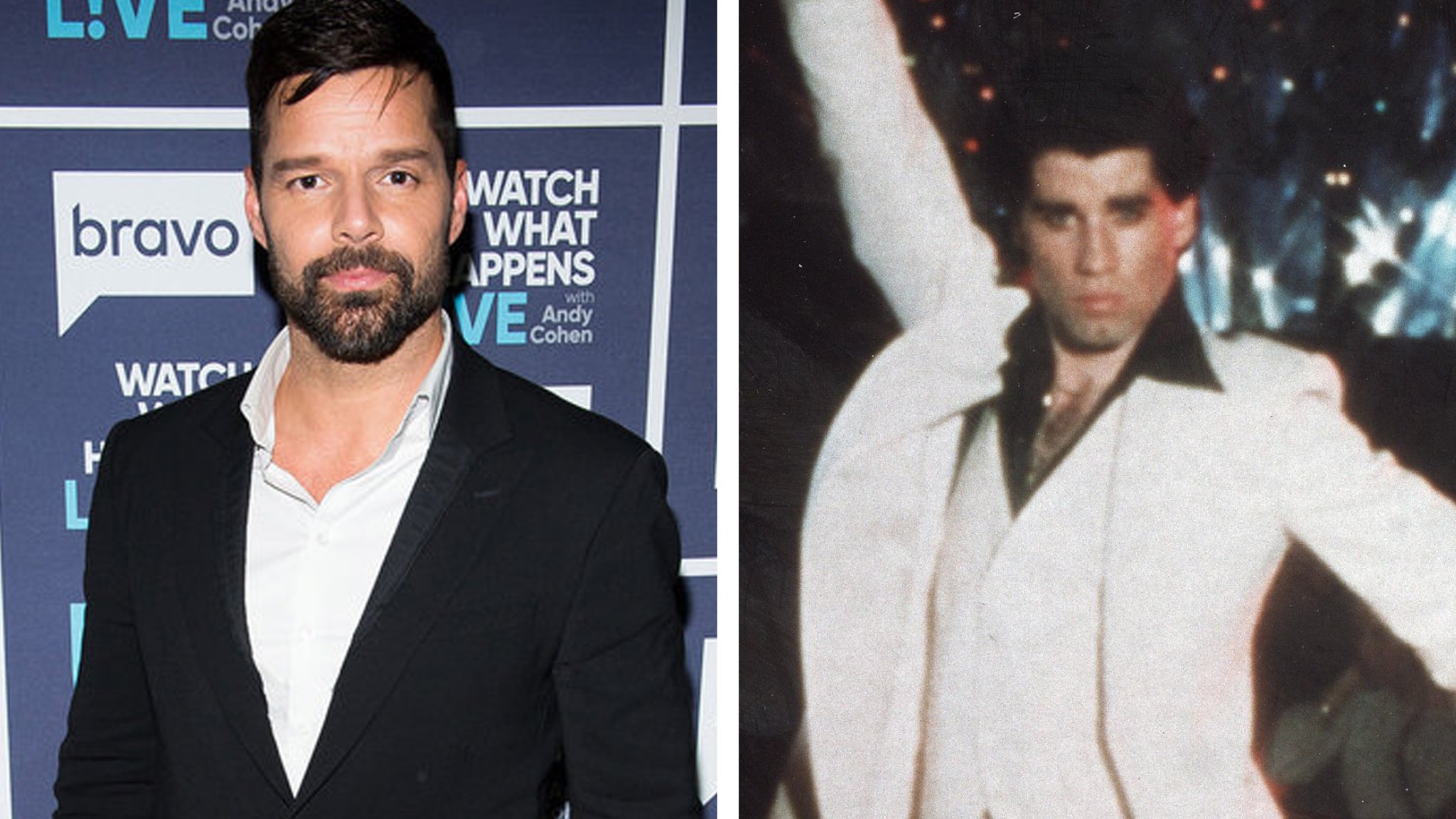 How John Travolta Made Ricky Martin Realize He Was Gay Video