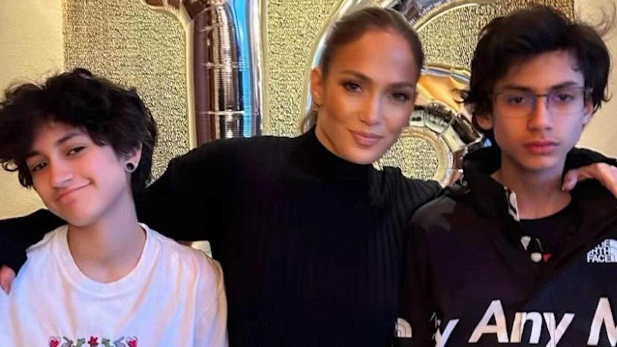 Jennifer Lopez Takes Twins to Tokyo for 16th Birthday