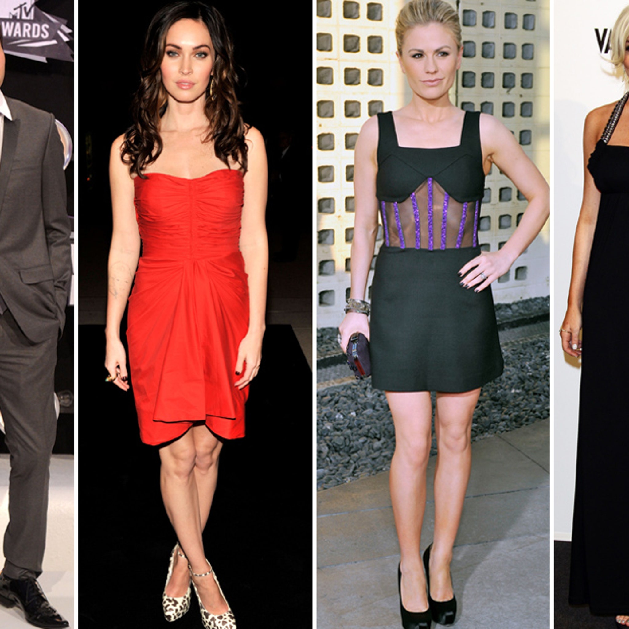 Celebrities with inverted triangle body shape