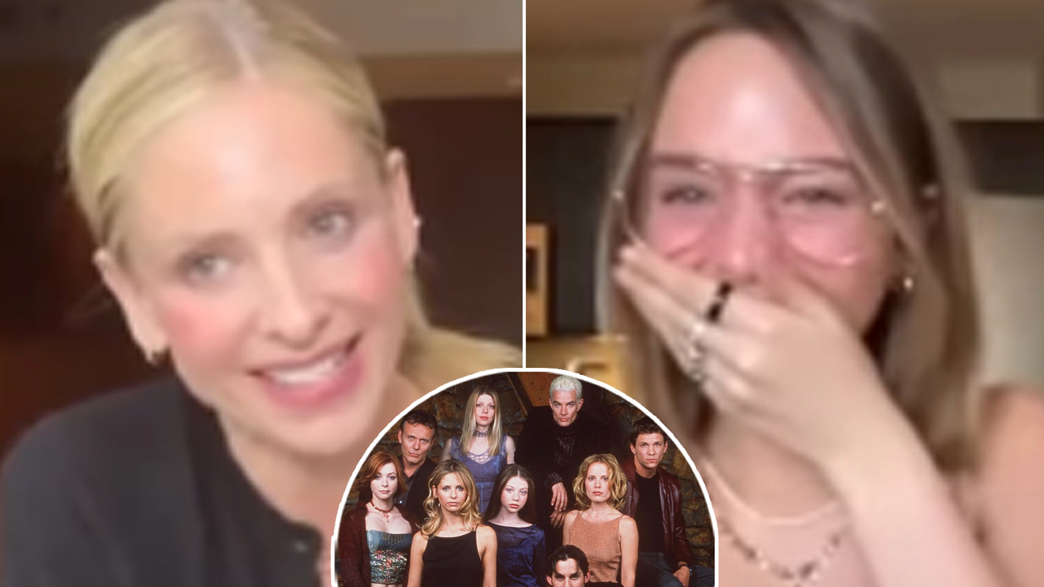 Watch Second Sarah Michelle Gellar Tells Buffy Revival Star She Landed Lead Function