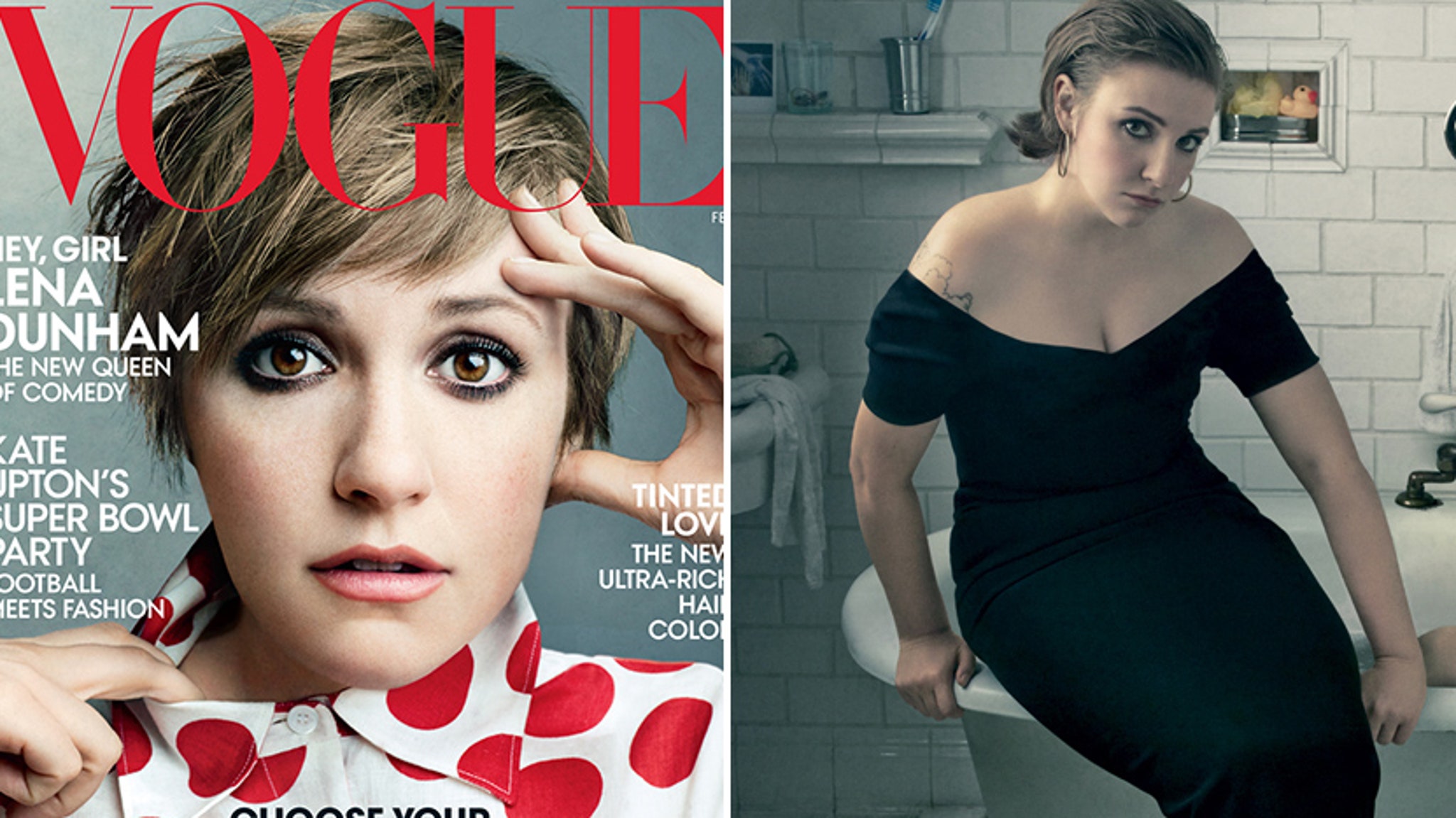 Lena Dunham Covers Vogue Talks Normalizing Sex