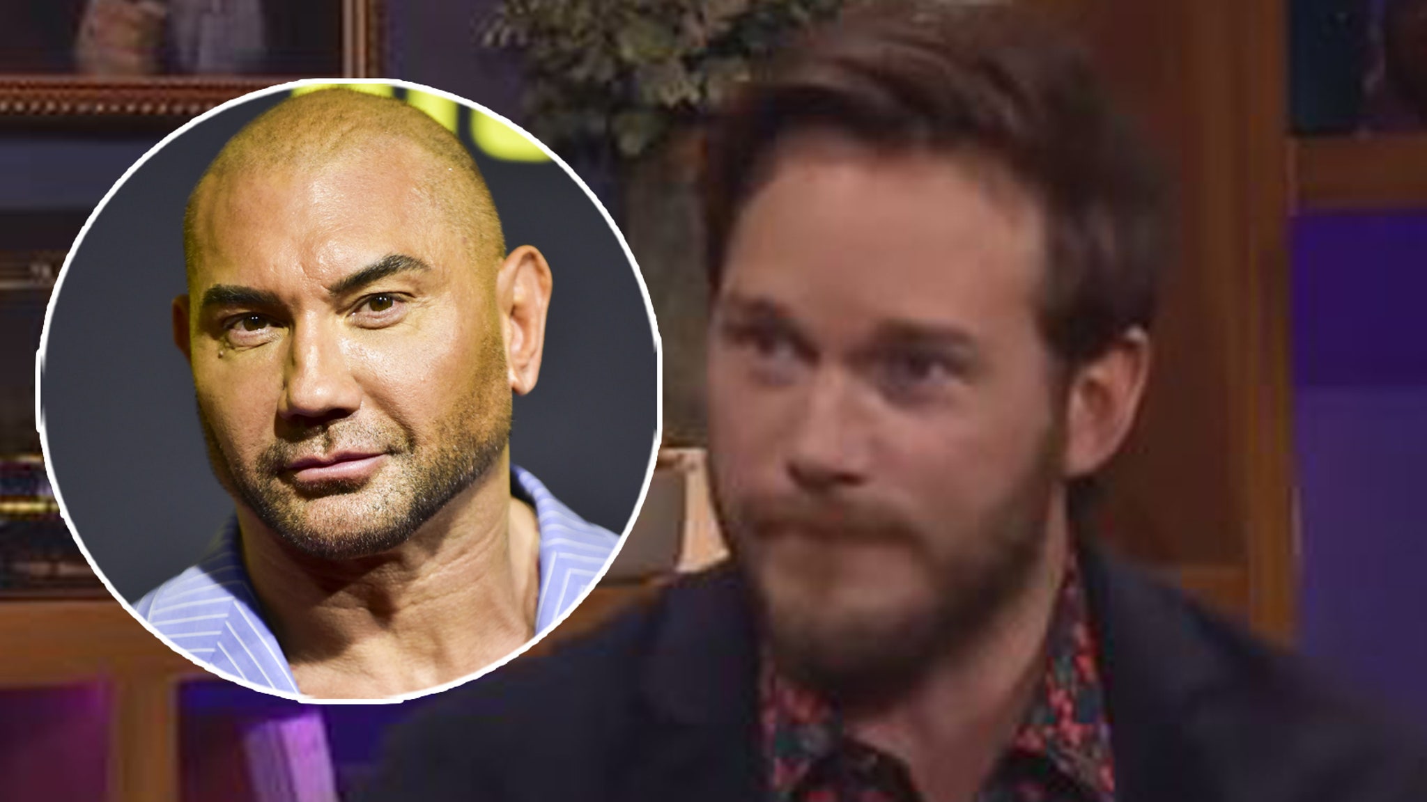 Chris Pratt Says He Challenged Dave Bautista To Wrestle Him While