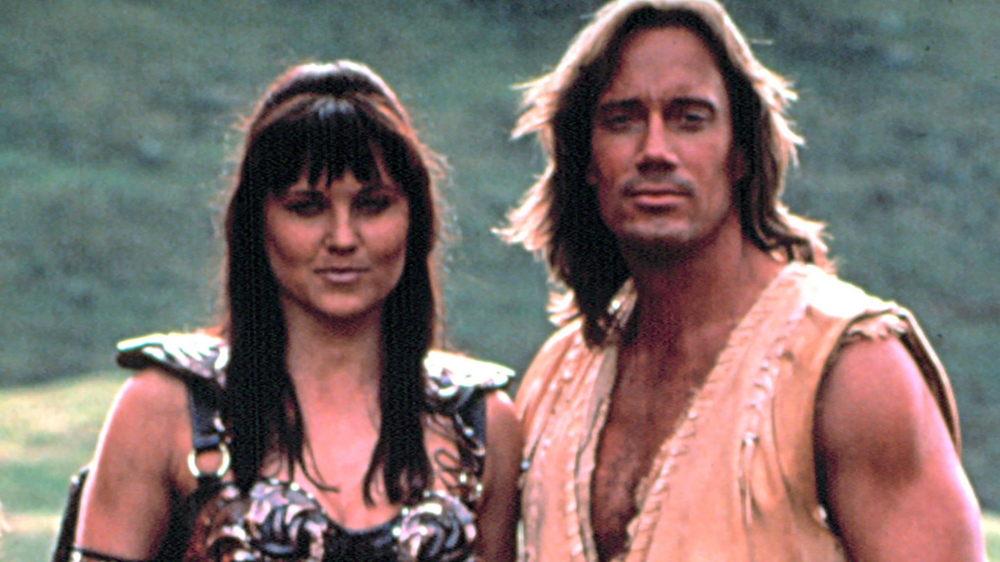Lucy Lawless of Xena launches a blow against Kevin Sorbo of Hercules for Antifa Conspiracy Theory