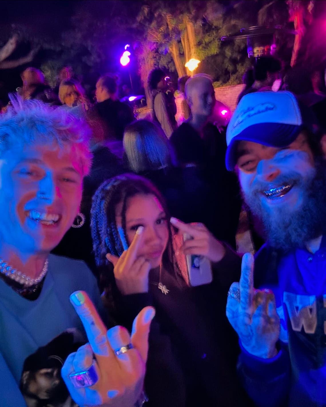 "genre: birthday 🙅🏼‍♂️🙅🏼‍♂️" - Machine Gun Kelly and Post Malone