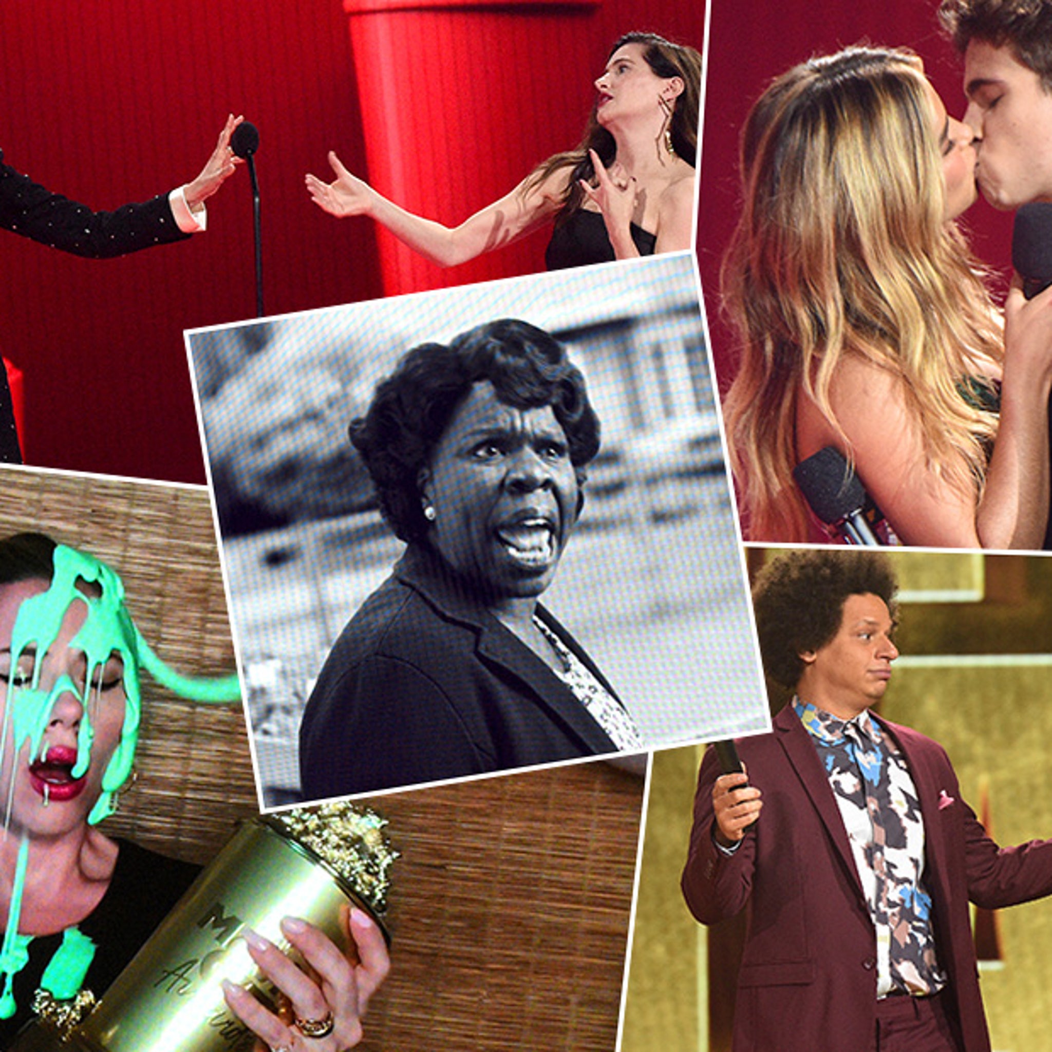 21 Mtv Movie Tv Awards Most Viral Moments Scarlett Johansson Slimed Wandavision Fights Without Sfx